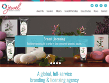 Tablet Screenshot of jewelbranding.com